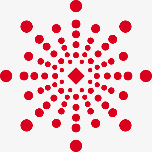 雪花剪纸png素材免抠