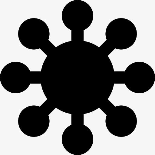 病毒分子图标免抠