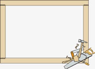 ppt幻灯花边框设计免抠