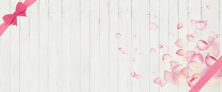 简约小清新白色木板花瓣背景高清