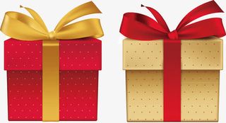 活动礼物盒免抠