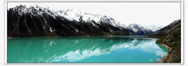然乌湖景点免抠