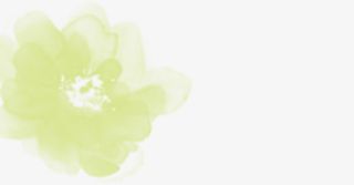 黄色水墨画花朵淘宝促销免抠