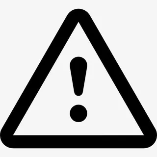 注意感叹三角信号图标免抠