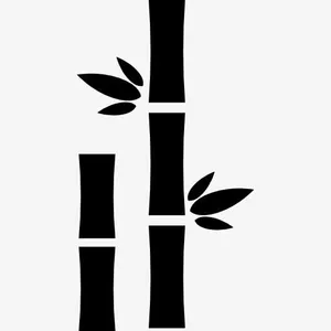 竹叶图标免抠图标元素