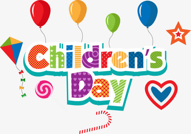 卡通贴纸风格艺术字免抠