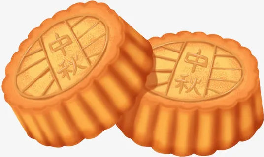 卡通手绘中秋节写实月饼免抠手绘/卡通手绘元素