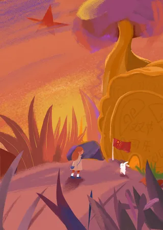 找小白兔过国庆高清