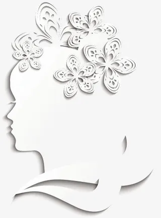 立体矢量花纹免抠