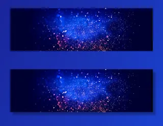 星云背景高清扁平简约背景