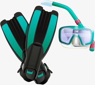 游泳工具免抠