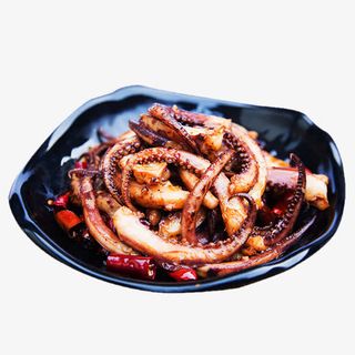 麻辣鱿鱼须免抠