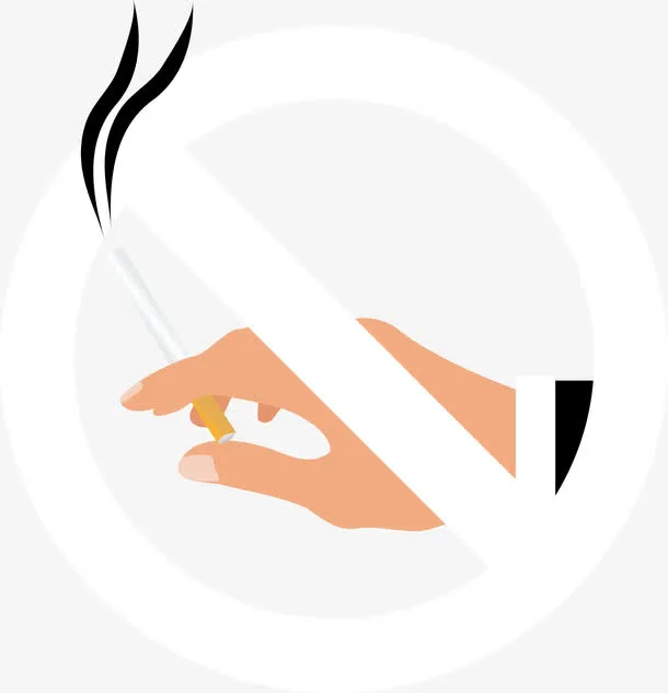 禁止烟火矢量免抠