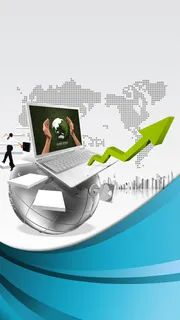 商务科技互联网H5背景高清