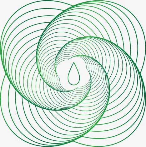 装饰绿色元素免抠