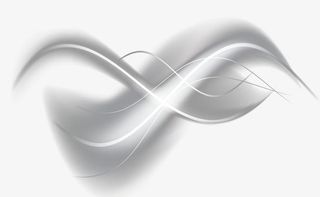 炫酷白色动感光效素材免抠