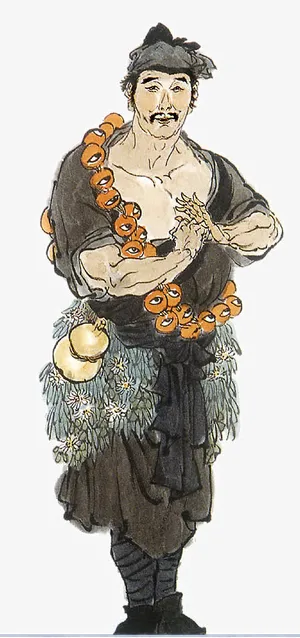 写意人物免抠 写意人物免抠