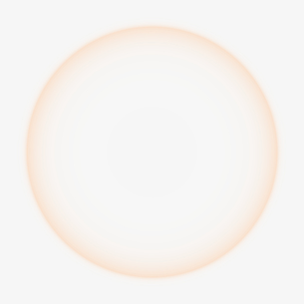 唯美黄色光圈免抠