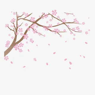 PNG梅花植物花瓣免抠