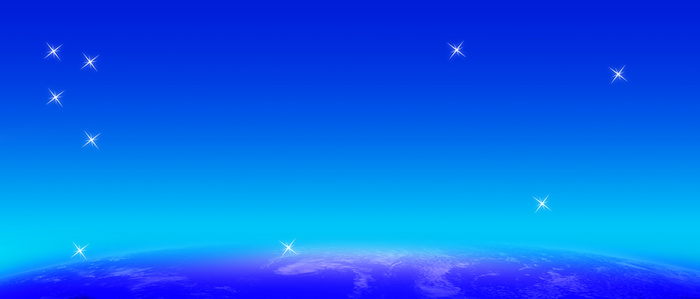 蓝色神秘星空海报背景高清