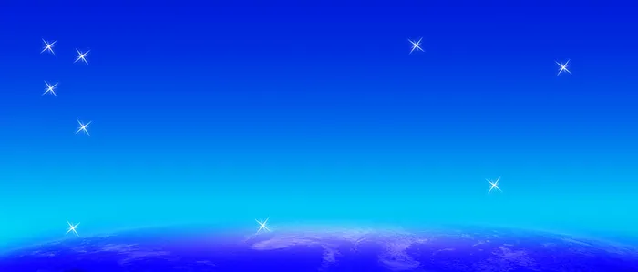 蓝色神秘星空海报背景高清