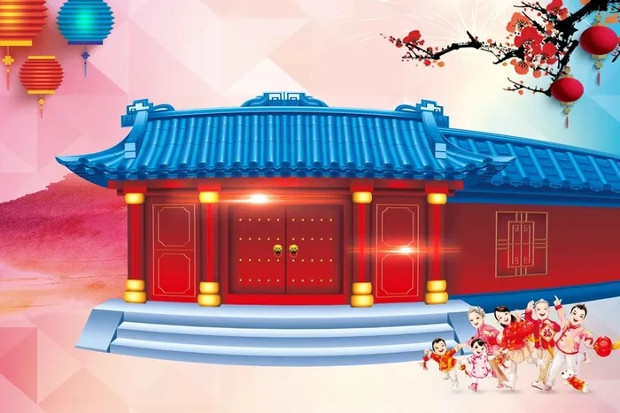 春节背景素材高清