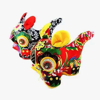 全身刺绣工艺老虎玩具免抠