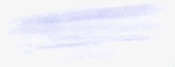 蓝色水彩墨迹免抠