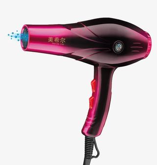 电吹风家用专业发廊理发店免抠