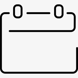 日历空超薄页图标免抠
