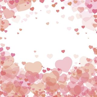 温馨浪漫粉色爱心背景素材高清