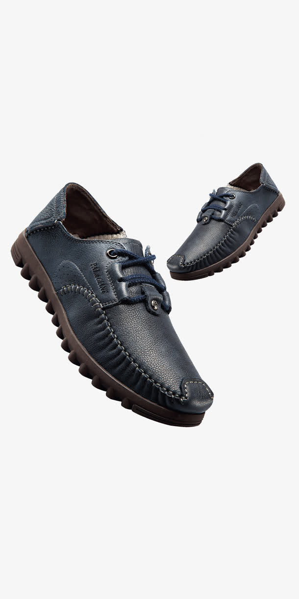 男士透气鞋免抠