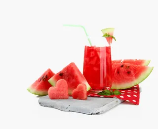 美味西瓜汁免抠