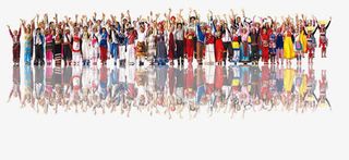 56个民族图片免抠