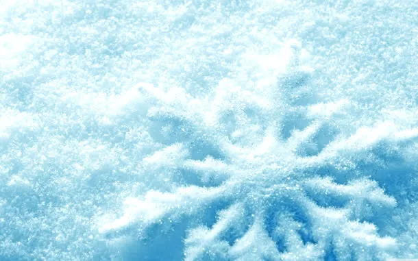 雪花白雪成对背景素材