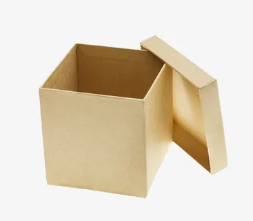 纸板箱特写免抠