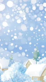 彩色水彩卡通H5背景高清