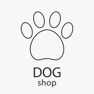 黑色宠物狗logo免抠