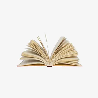 打开的书籍免抠