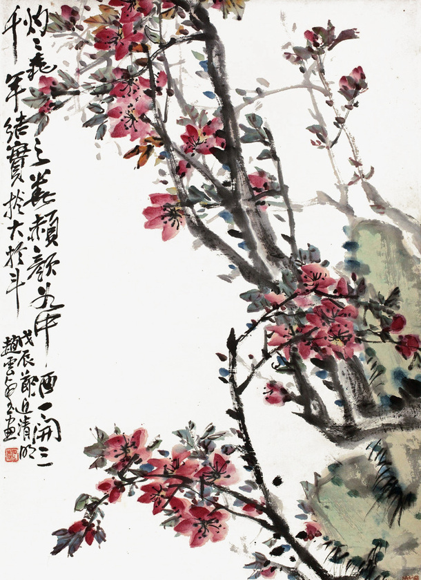 灼灼桃花免抠