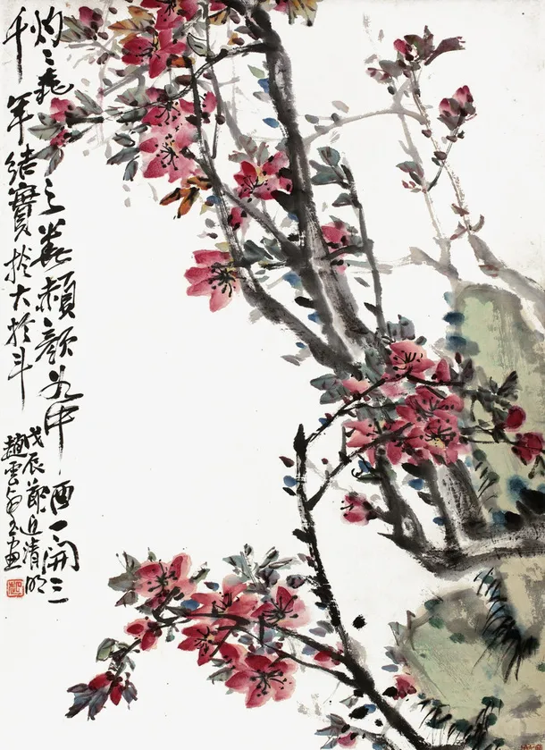灼灼桃花免抠