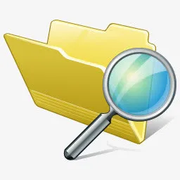 文件夹搜索Vista的股票图标免抠