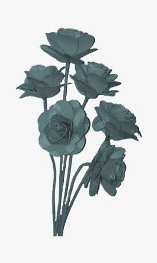 背景素材手绘花朵