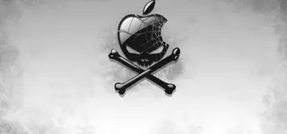 金属质感变形图标背景高清