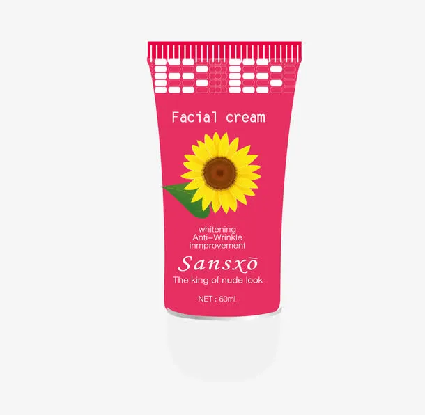 菊花防晒霜免抠