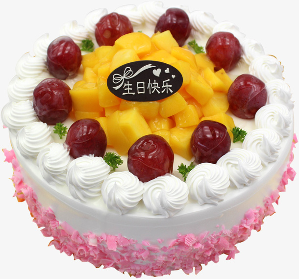 提子芒果蛋糕免抠