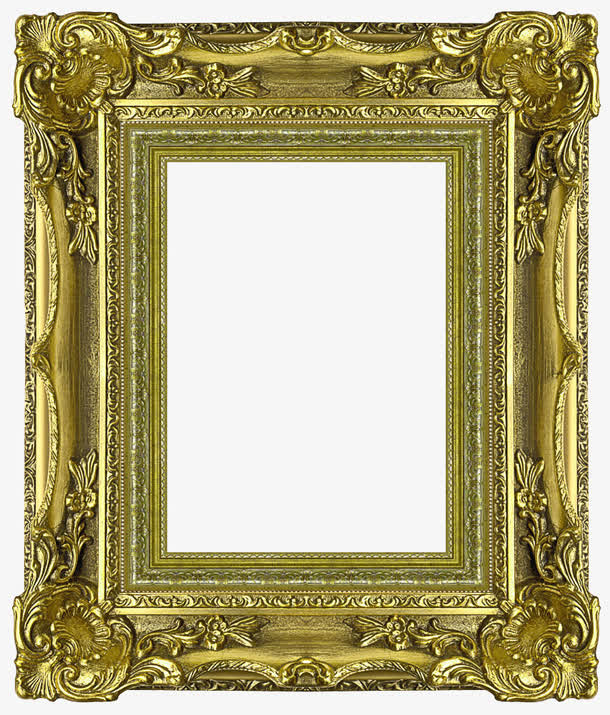 复古镜框免抠
