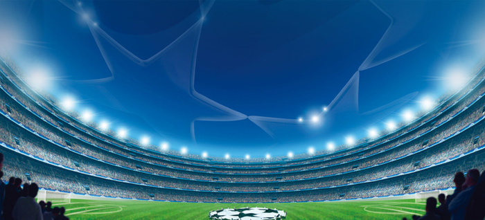 蓝色体育馆高清