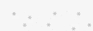 雪花漂浮免抠