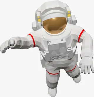 快乐超人 宇航员免抠